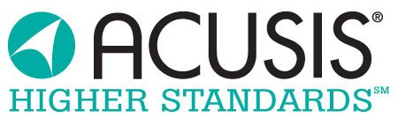 Acusis Higher Standards Logo