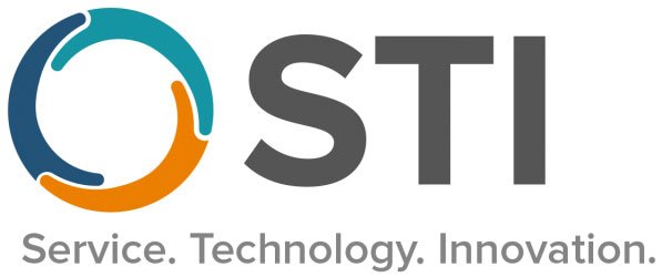 STI Service. Technology. Innovation Logo