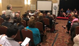 Audience at panel