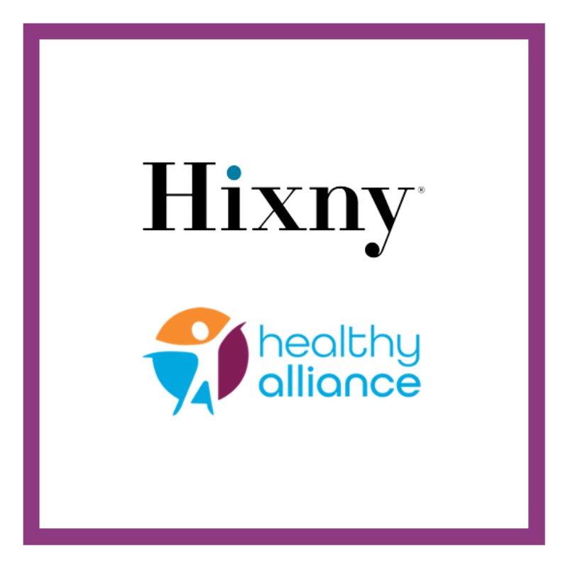 Hixny and Healthy Alliance Logos